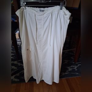 Democracy Cream A-Line Skirt